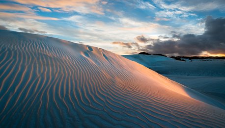 Dune di sabbia vicino Geraldton, Australia occidentale