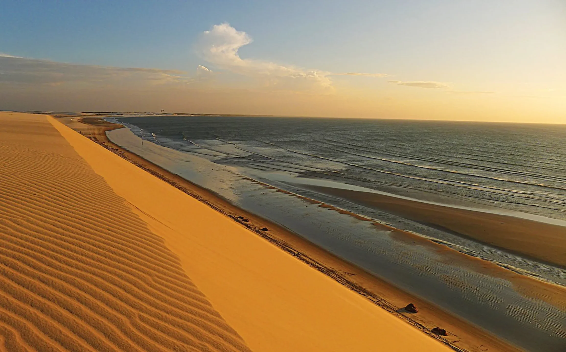  Il tramonto sulle dune di Jericoacoara
