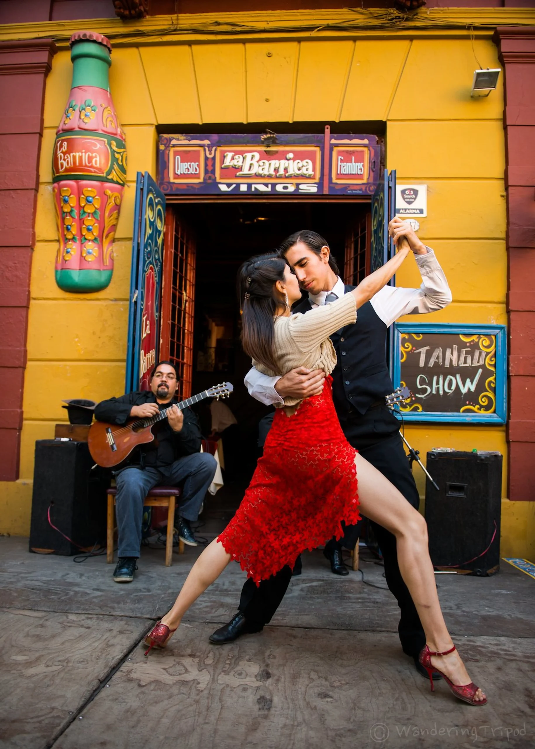 Cena tipica con spettacolo di tango a Buenos Aires 