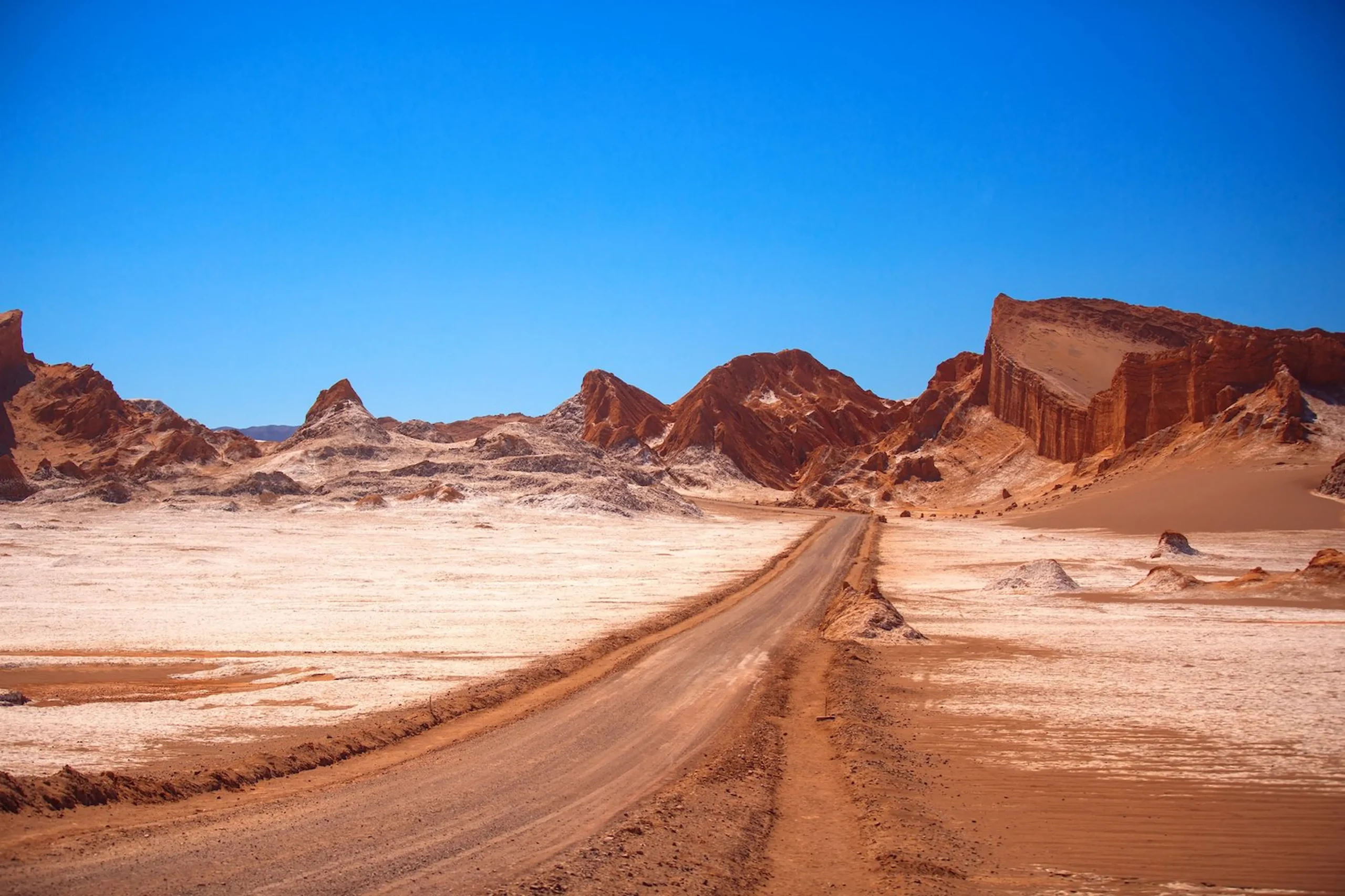 Tramonto nella Valle della Luna
