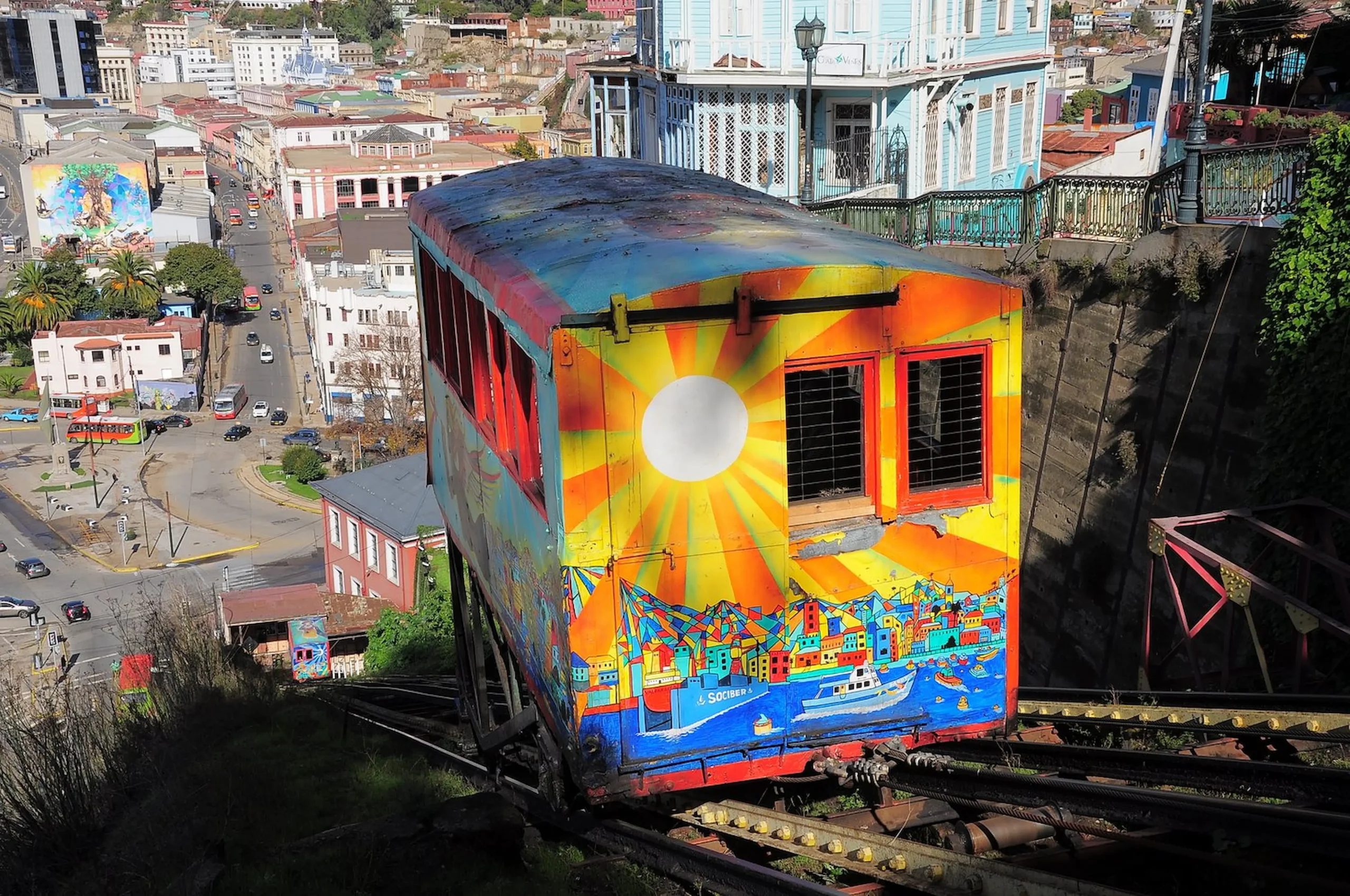 I murales di Valparaiso