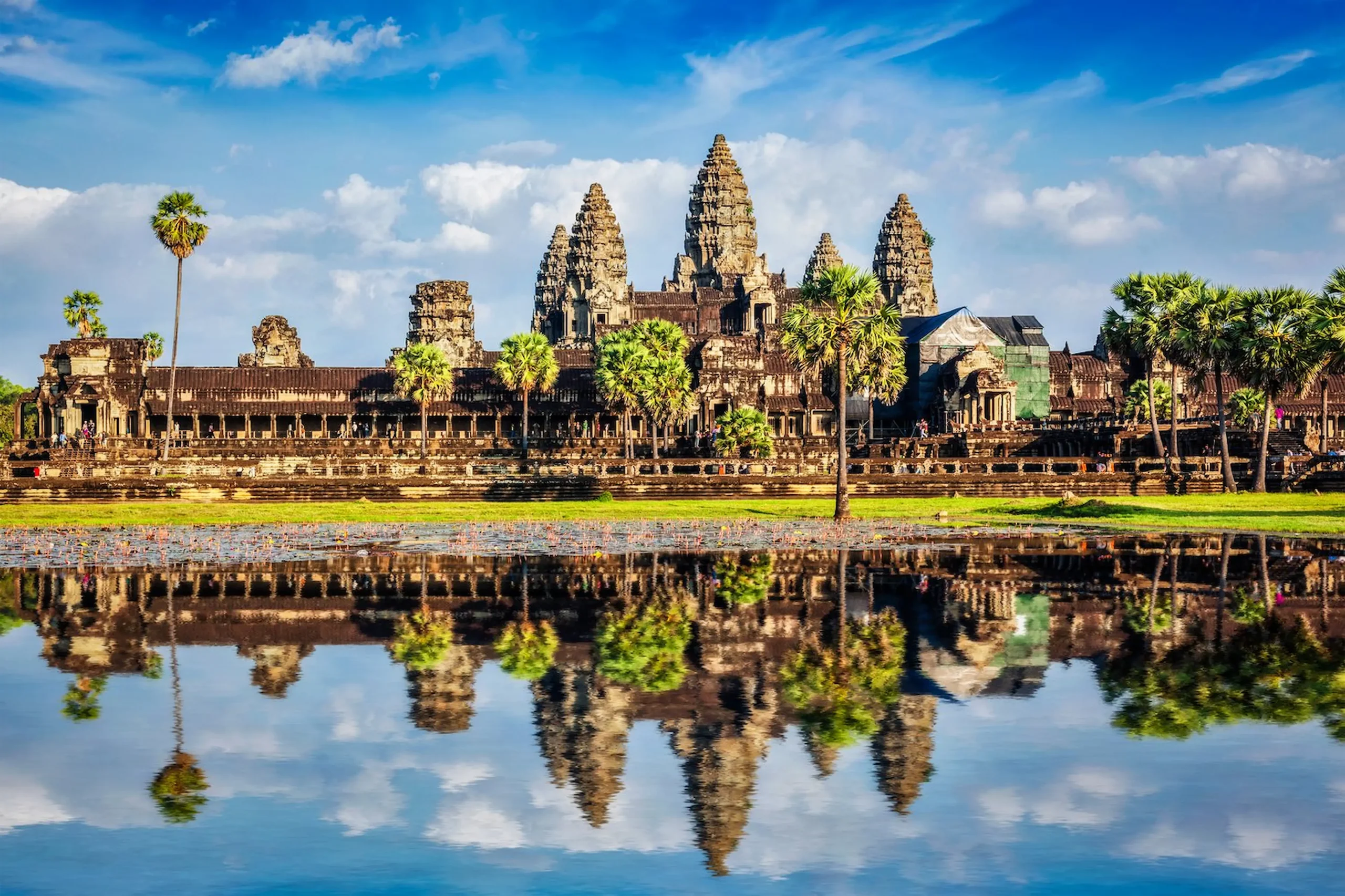 L'iconico Angkor Wat