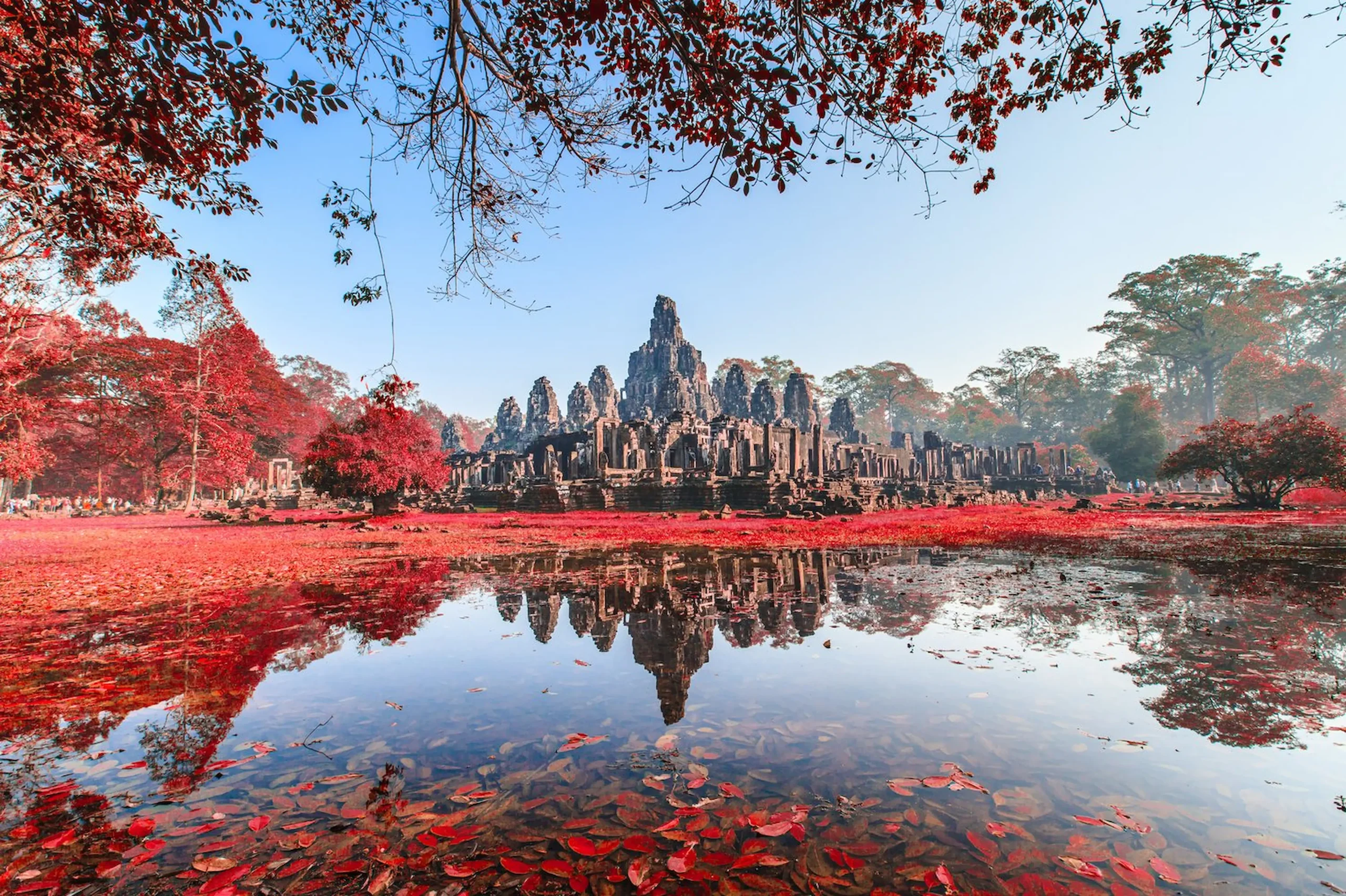 Angkor Thom e Angkor Wat: