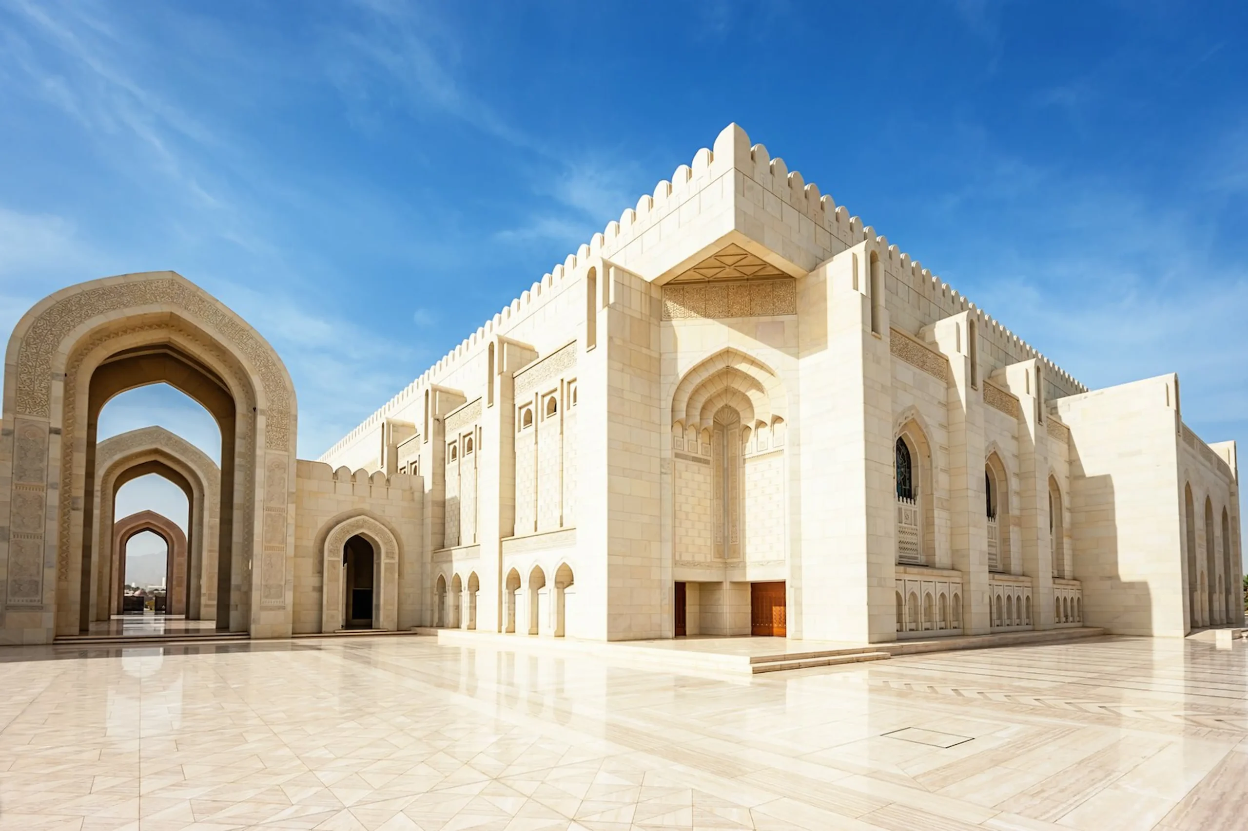 LA GRANDE MOSCHEA DEL SULTANO QABBOS