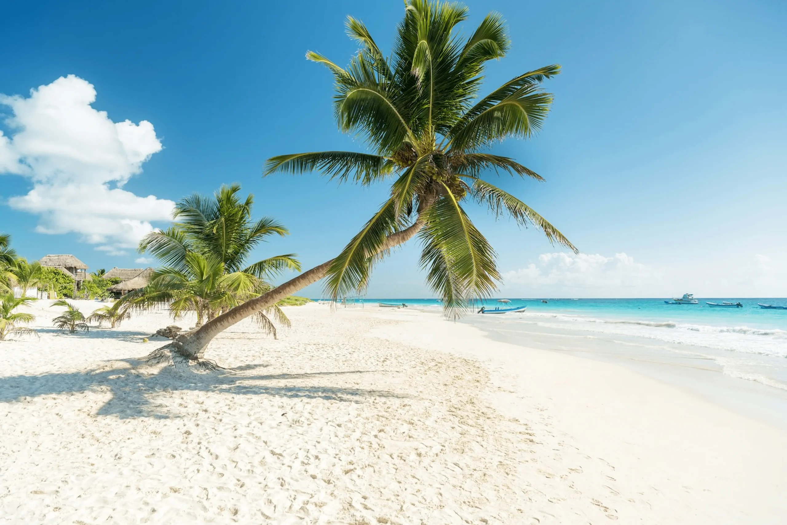 La Riviera Maya, tra spiagge bianche e acque cristalline.