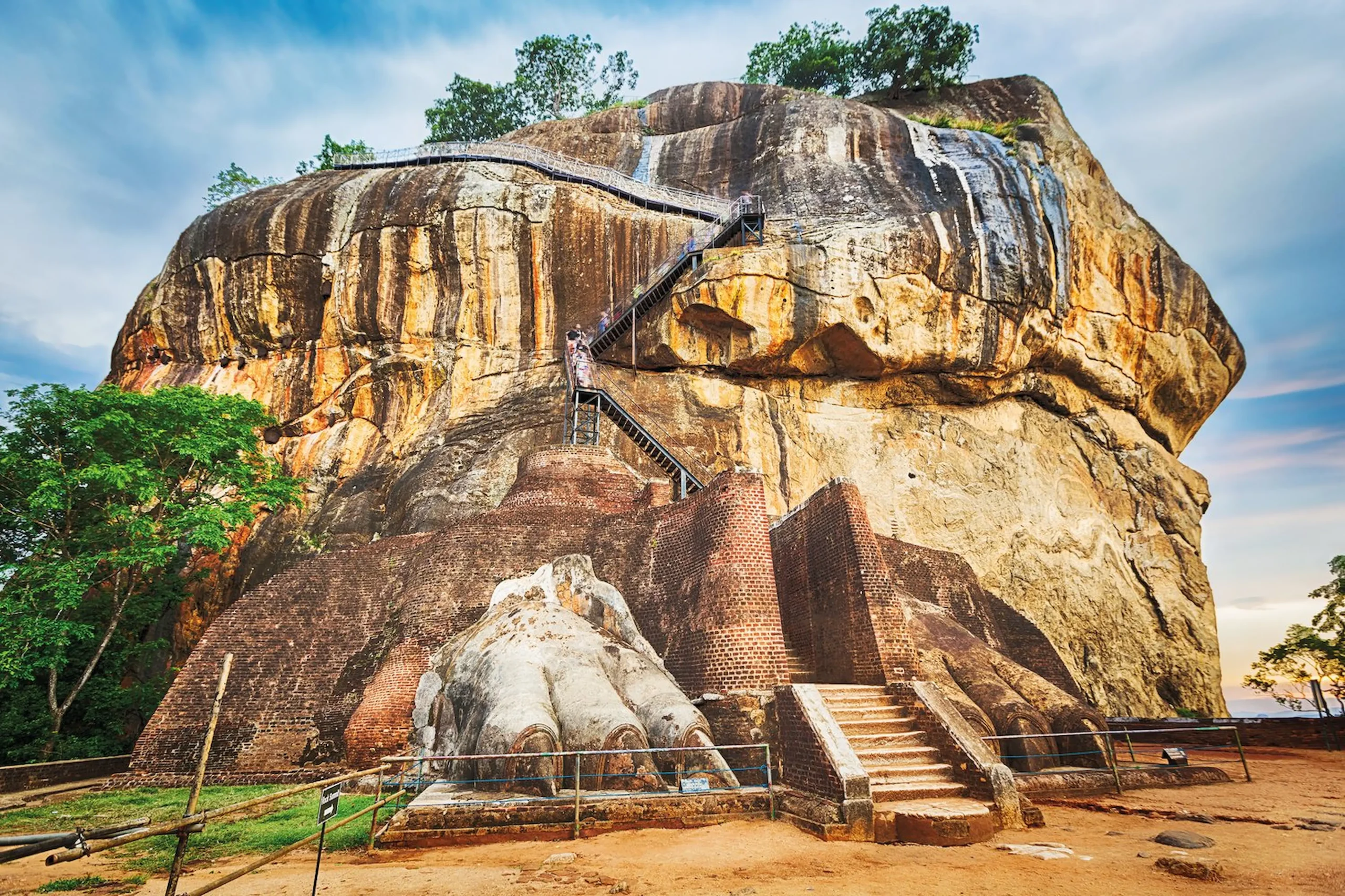 Visita della rocca di Sigiriya