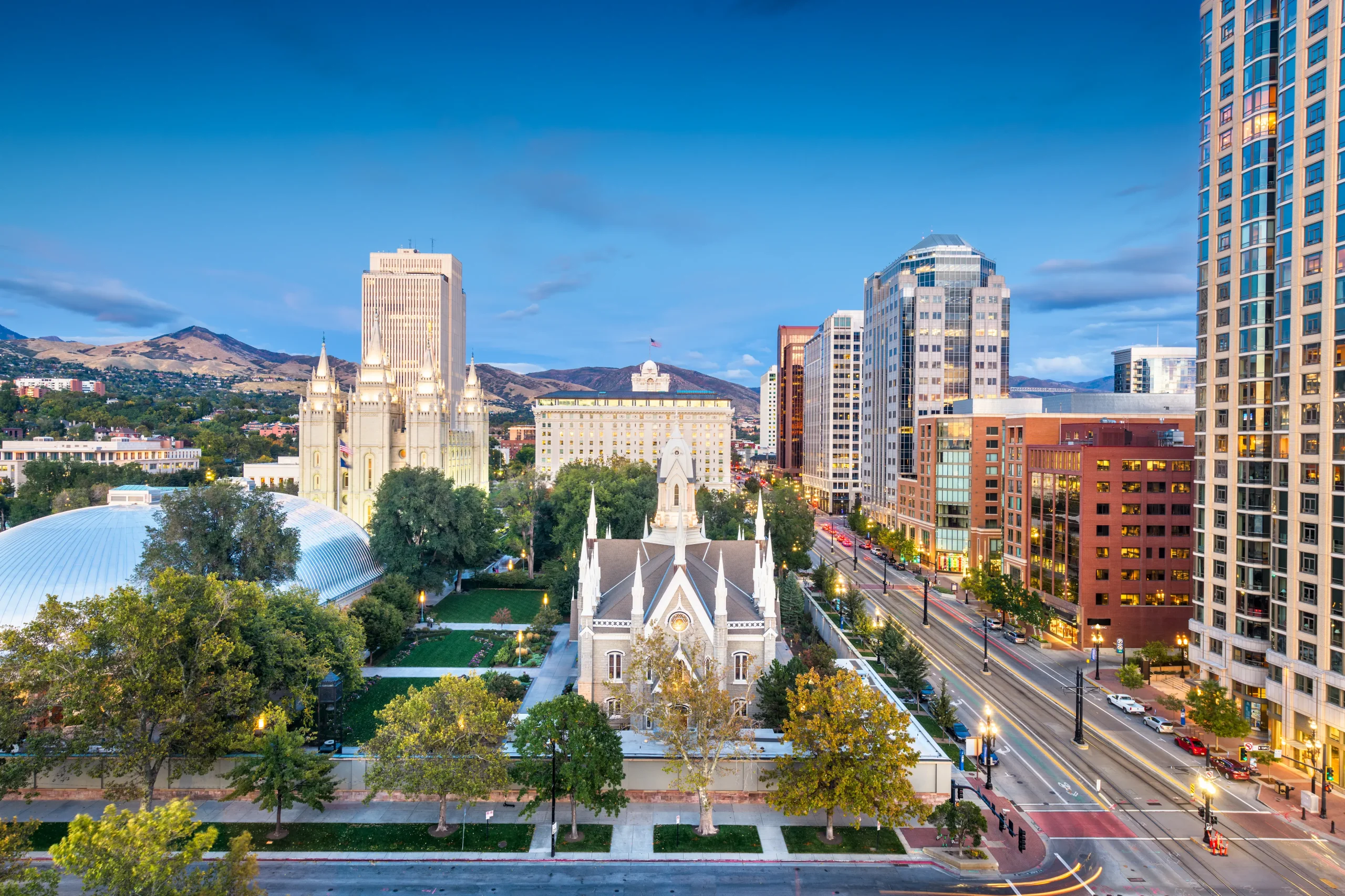 Le città del West: Denver, Cheyenne, Rapid City, Jackson e Salt Lake City