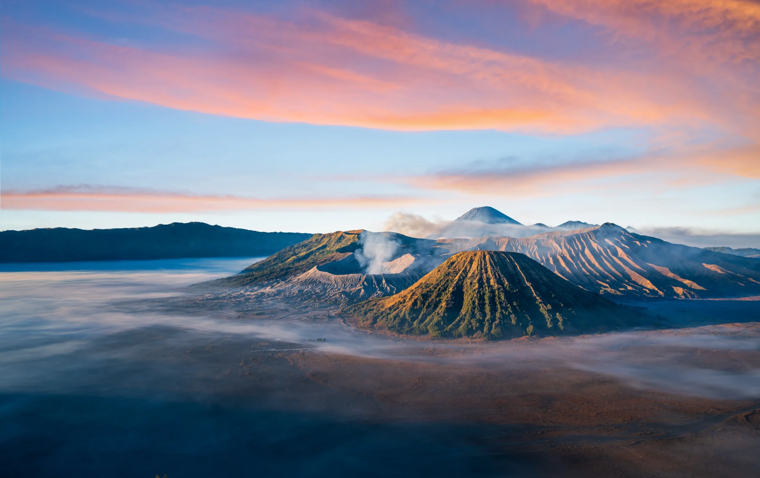 Alba spettacolare sul Monte Bromo