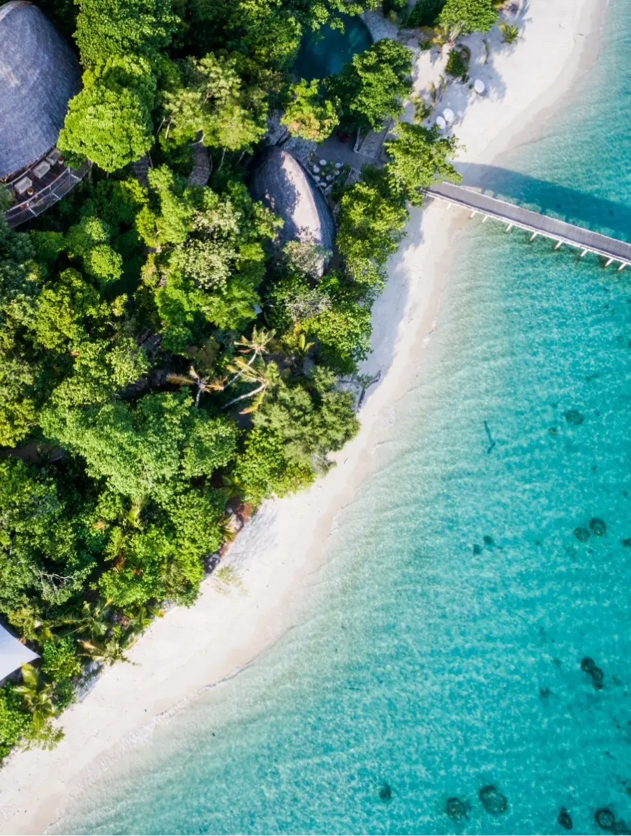 Soggiorno luxury nell’esclusiva Bawah Reserve