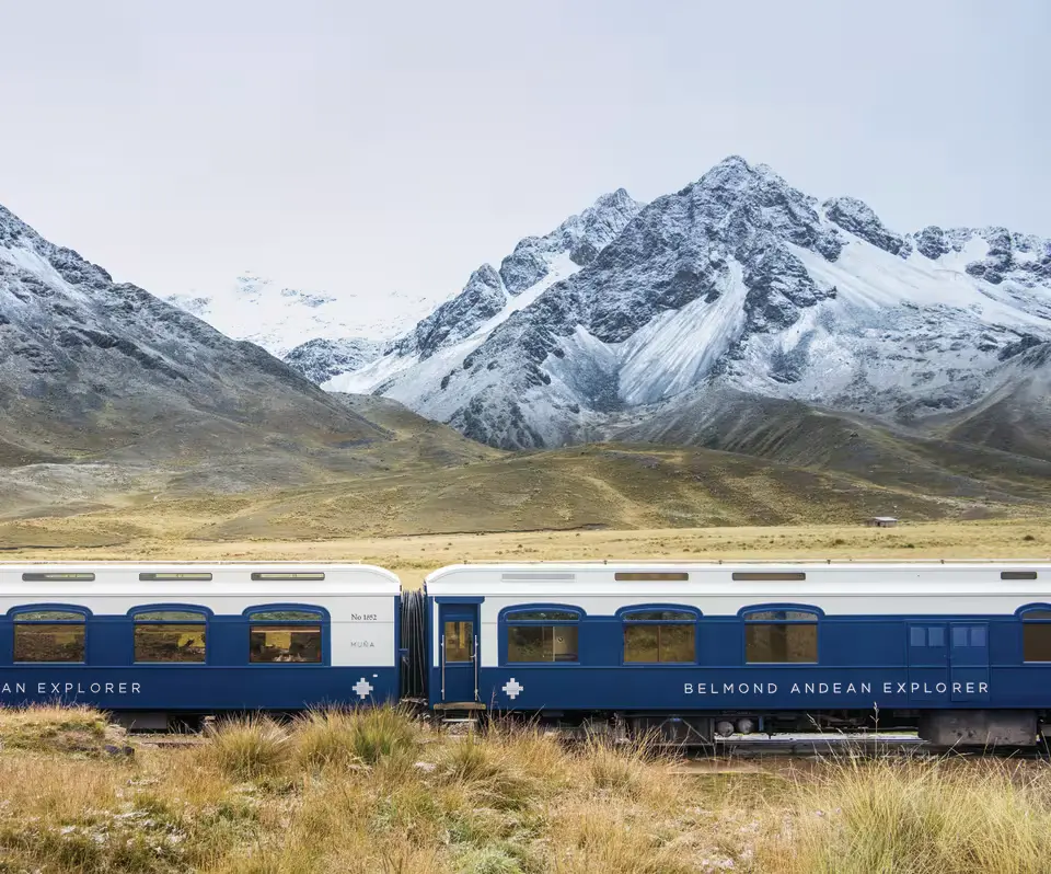 Esperienza di lusso a bordo del treno Andean Explorer