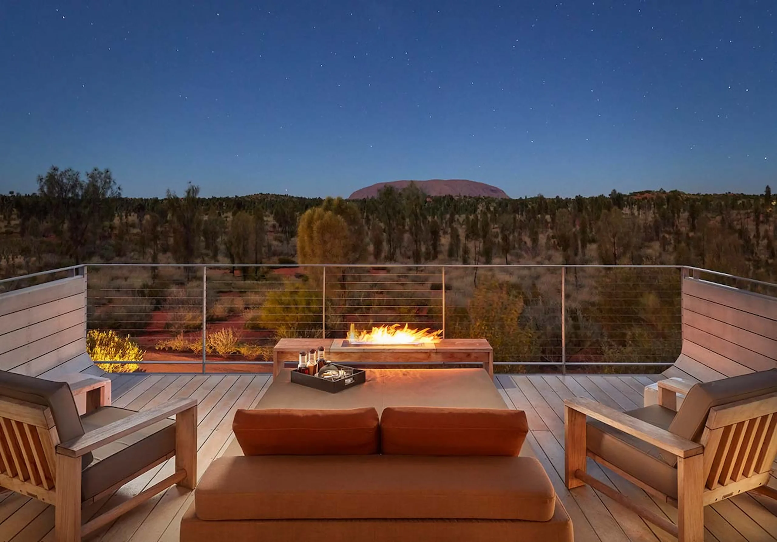 Addormentarsi sotto le stelle ad Ayers Rock