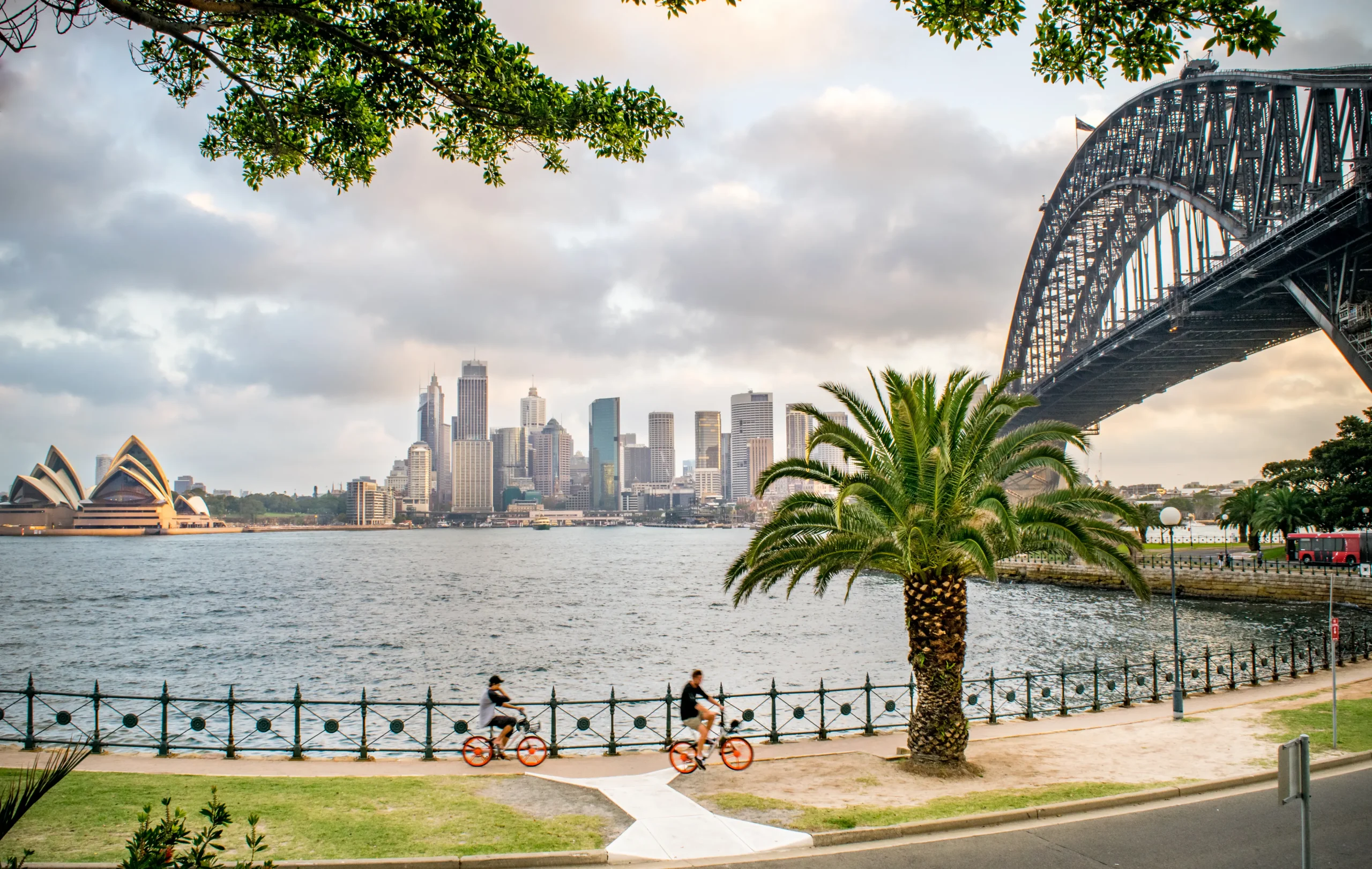 Pedalare tra i grattacieli di Sydney
