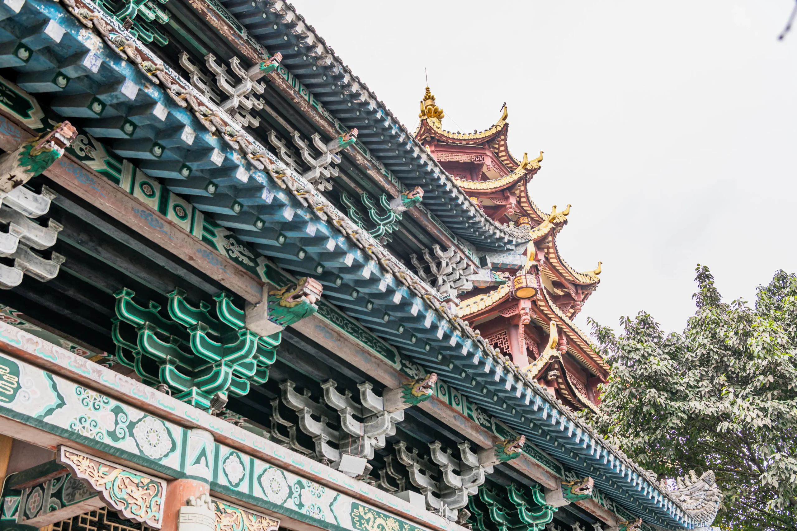 Chongqing e l'antico borgo di Ciqikou