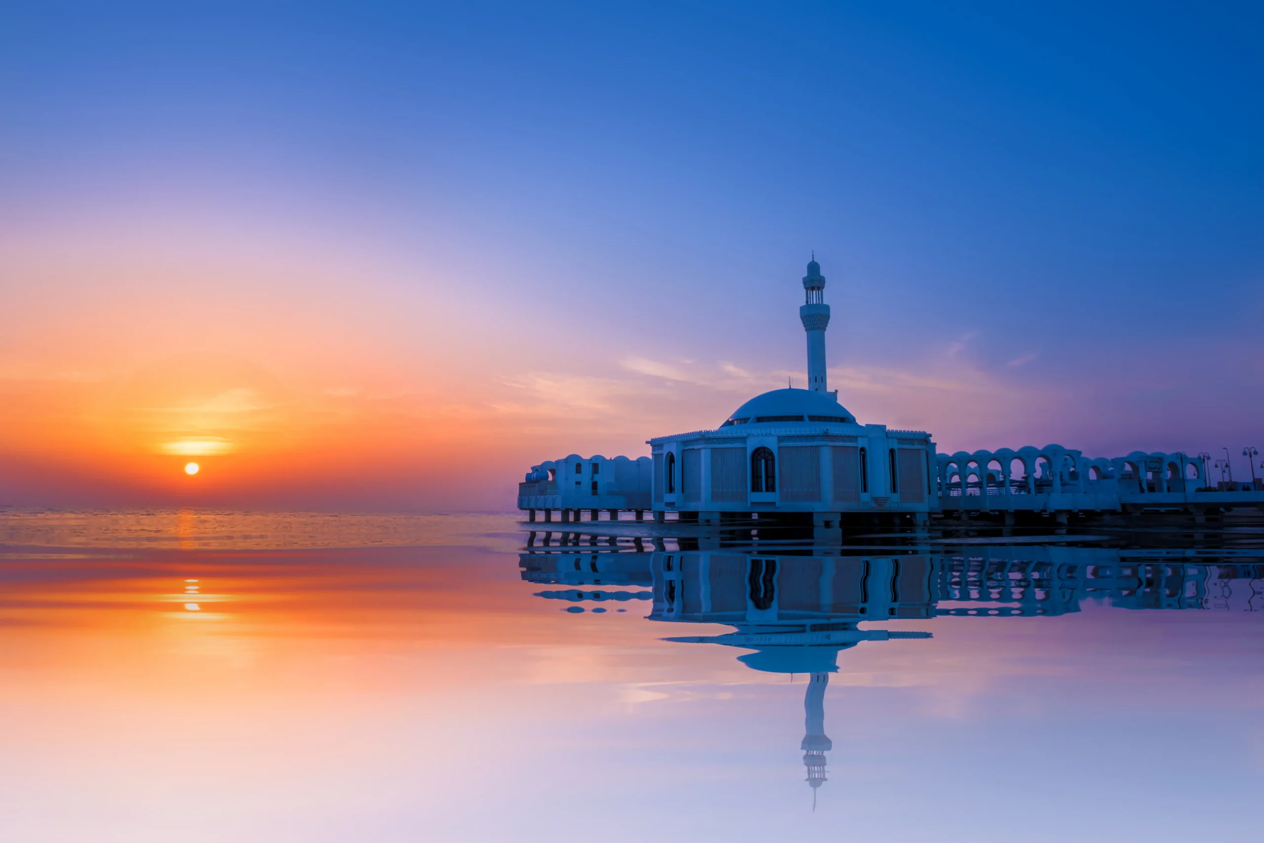 La Moschea fluttuante Al Rahma di Jeddah