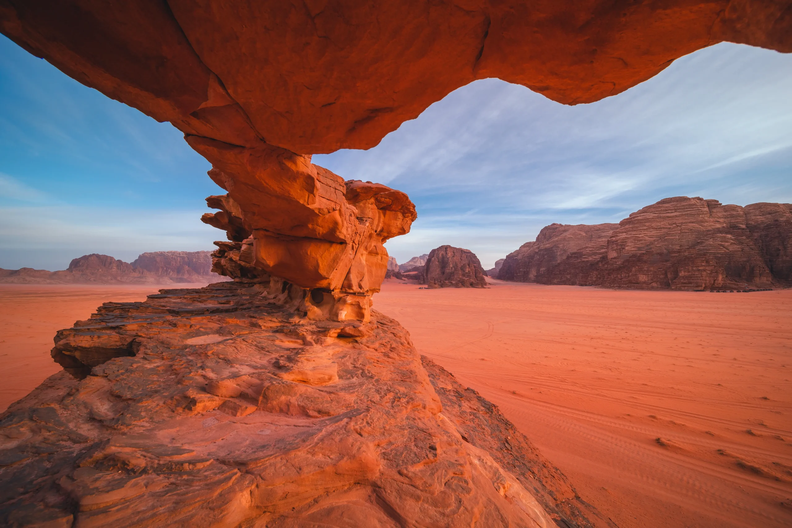 Tour in Jeep 4x4 e pernottamento in campo tendato nel Wadi Rum