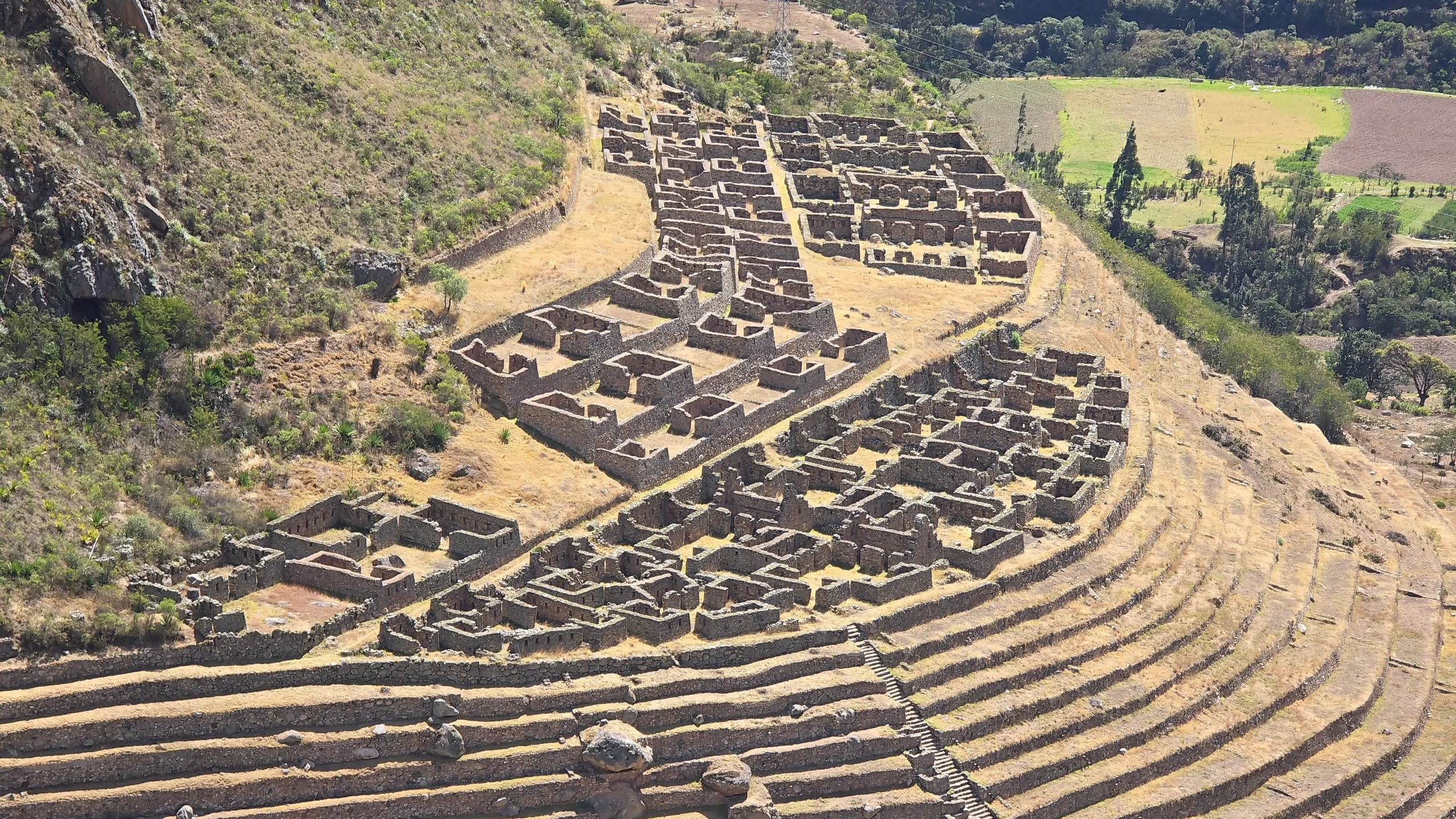 I siti archeologici di Llactapata, Sayacmarca e Wiñay Wayna
