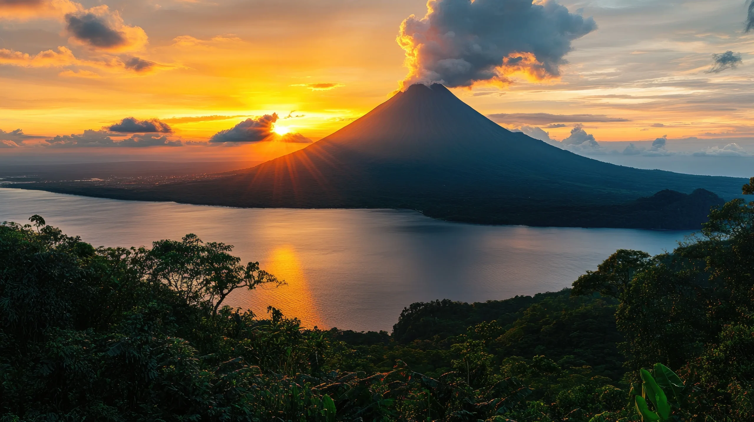 Il vulcano Arenal
